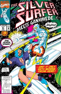 Cover of Silver Surfer #81