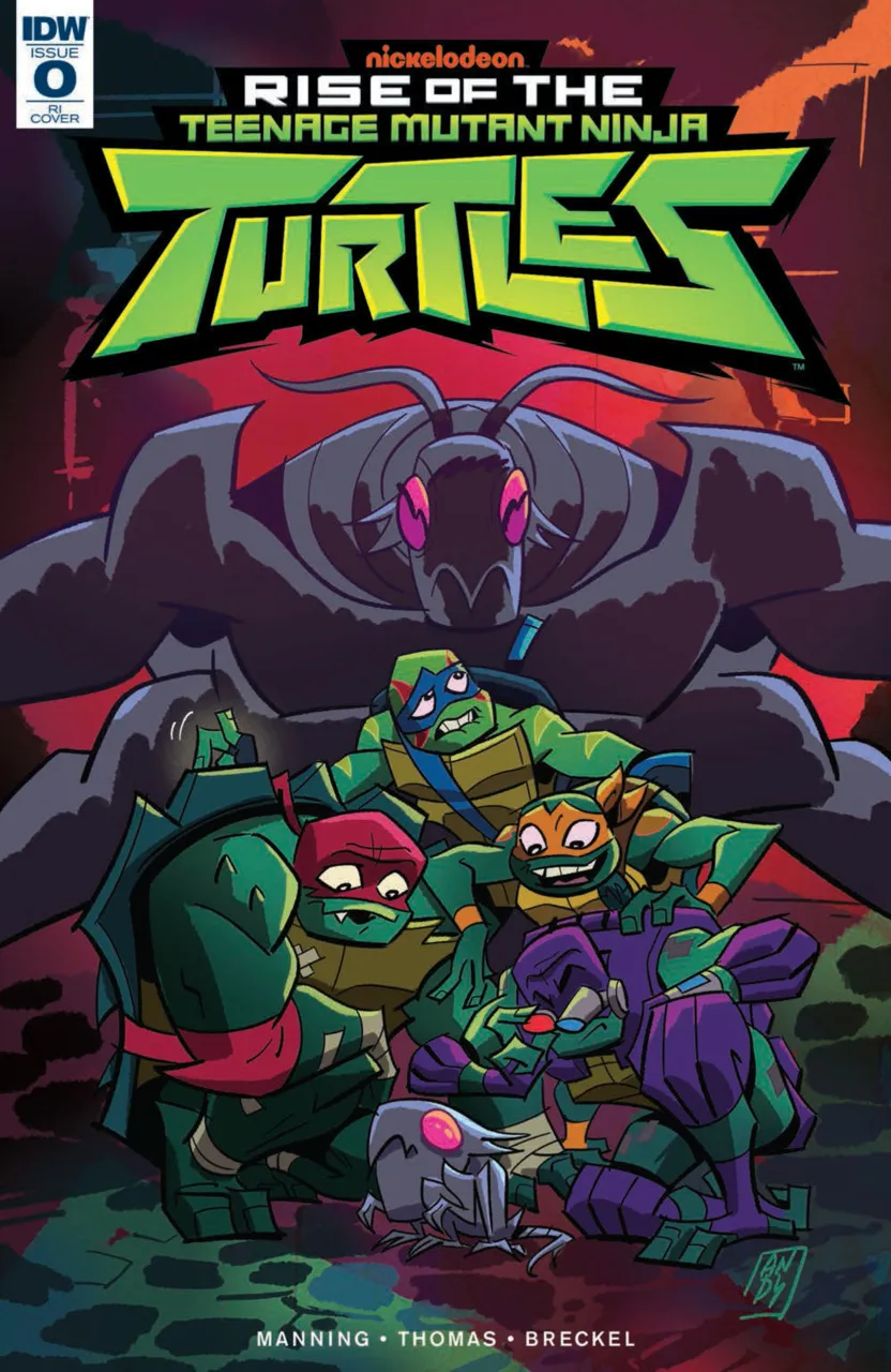Cover of Rise of Teenage Mutant Ninja Turtles #0