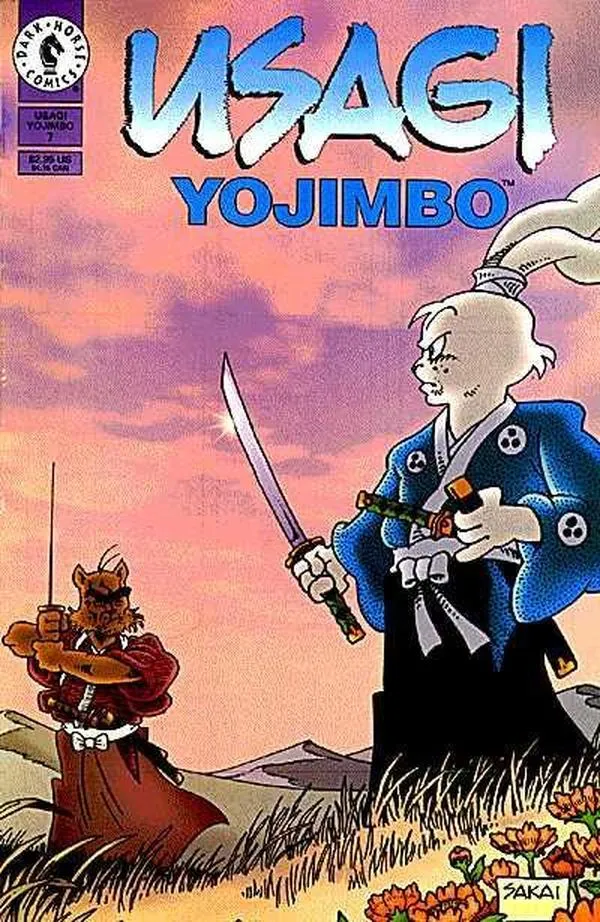 Cover of Usagi Yojimbo #7