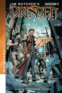 Cover of Jim Butcher's The Dresden Files: Wild Card #1