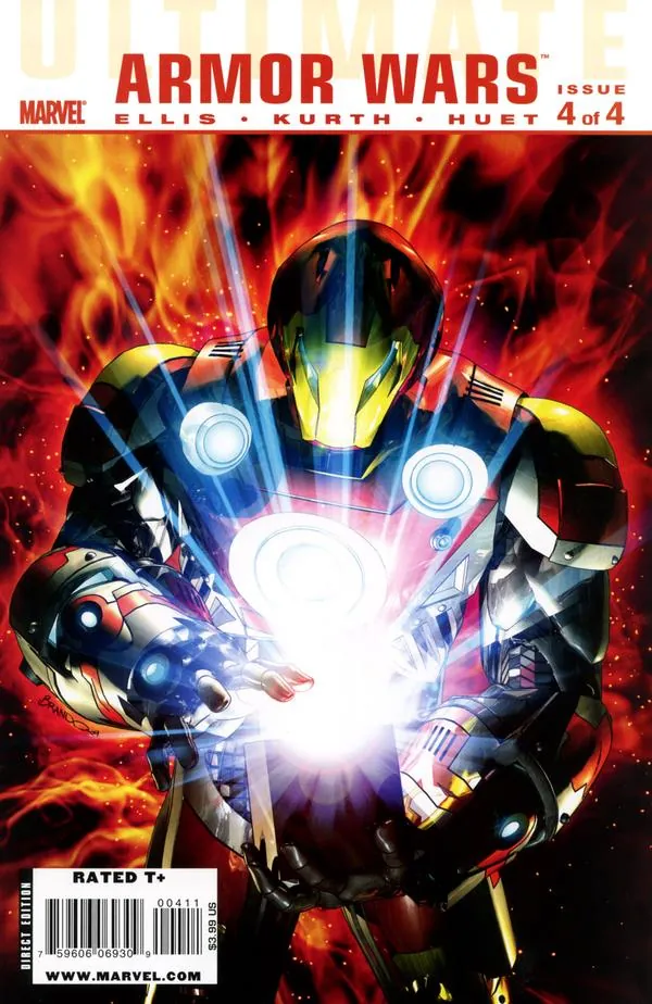 Cover of Ultimate Armor Wars #4