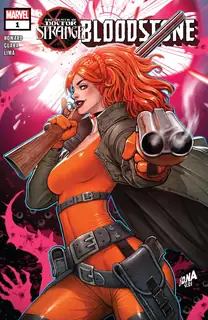 Cover of Death of Doctor Strange: Bloodstone #1