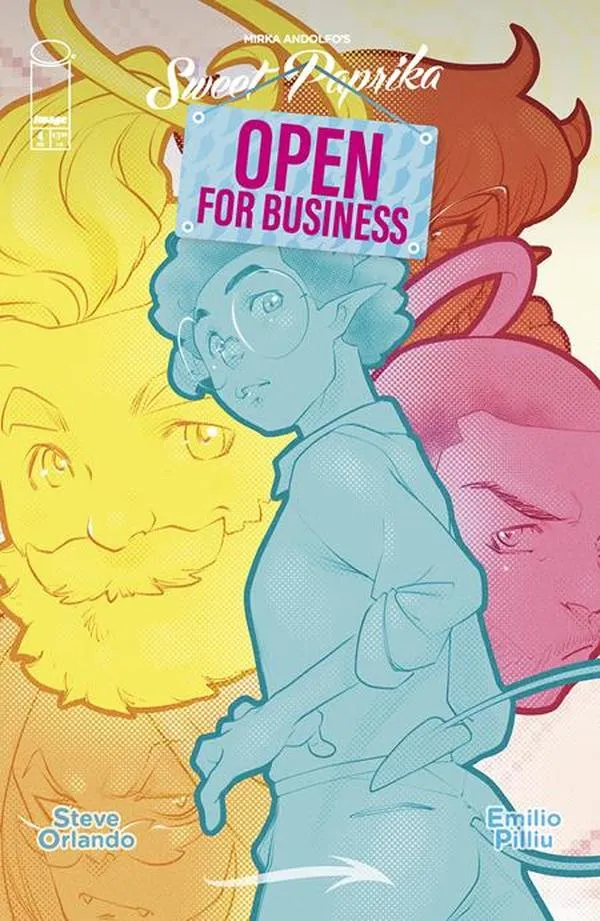 Cover of Mirka Andolfo's Sweet Paprika: Open for Business #4