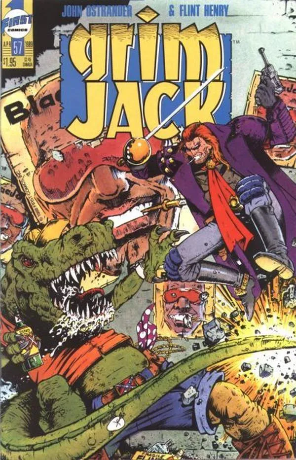 Cover of GrimJack #57