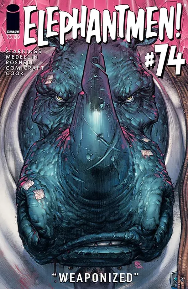 Cover of Elephantmen #74