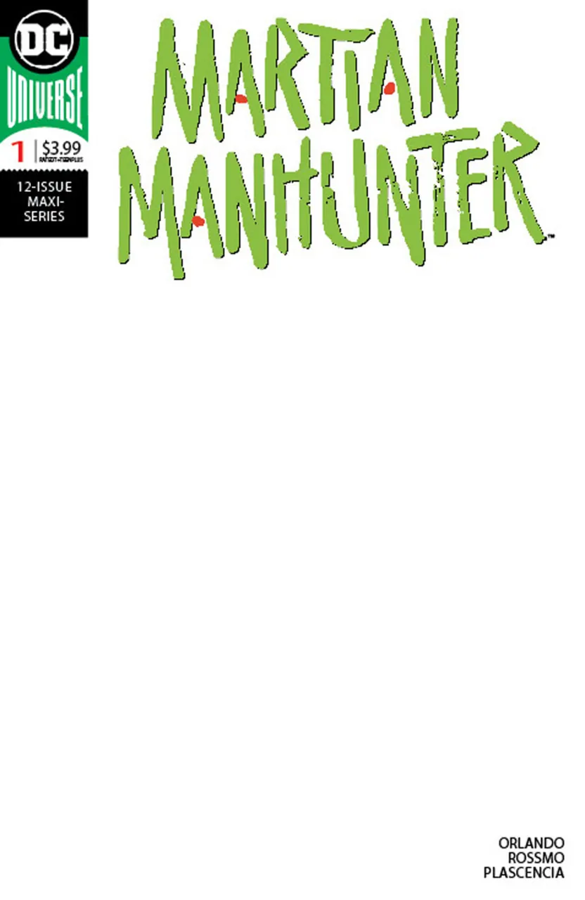 Cover of Martian Manhunter #1