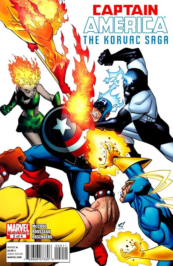 Cover of Captain America & the Korvac Saga #2