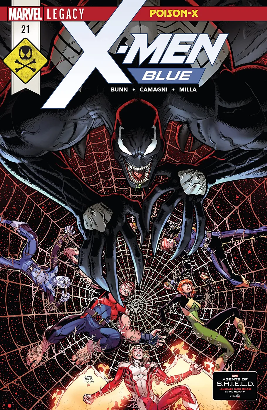 Cover of X-Men: Blue #21