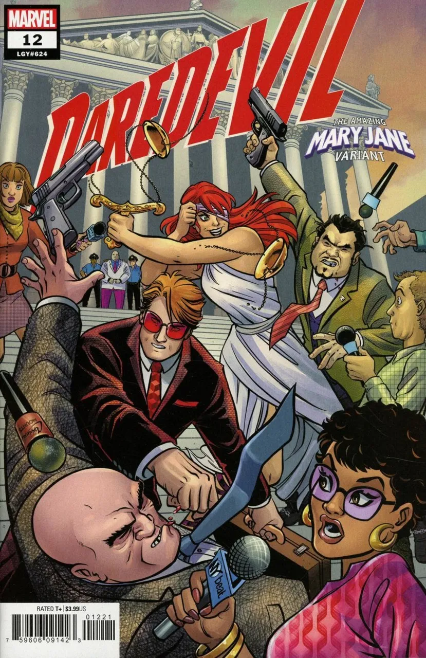 Cover of Daredevil #12 (624)