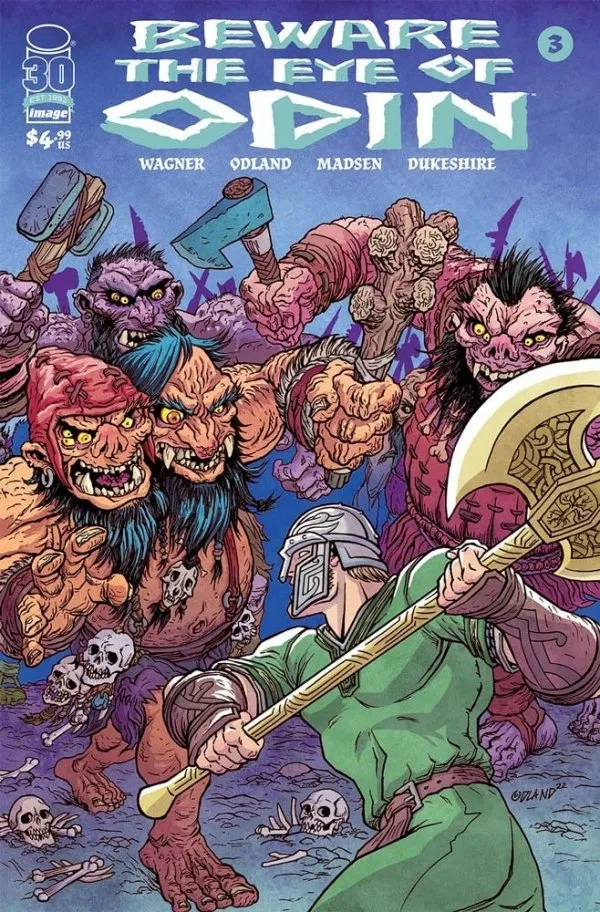 Cover of Beware the Eye of Odin #3