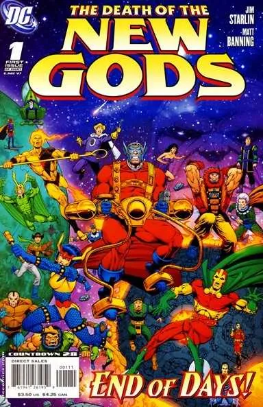 Cover of Death of the New Gods #1