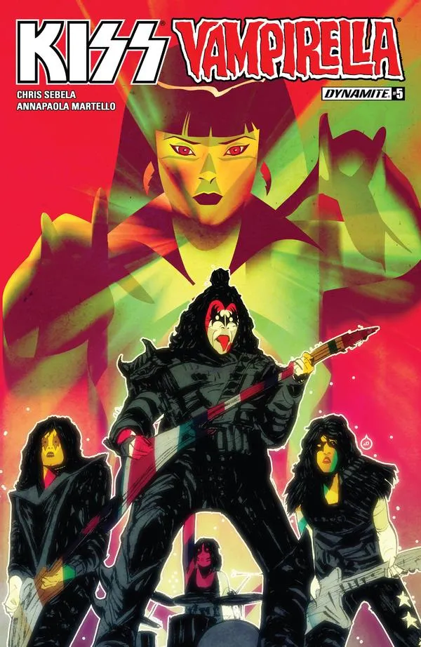 Cover of KISS / Vampirella #5