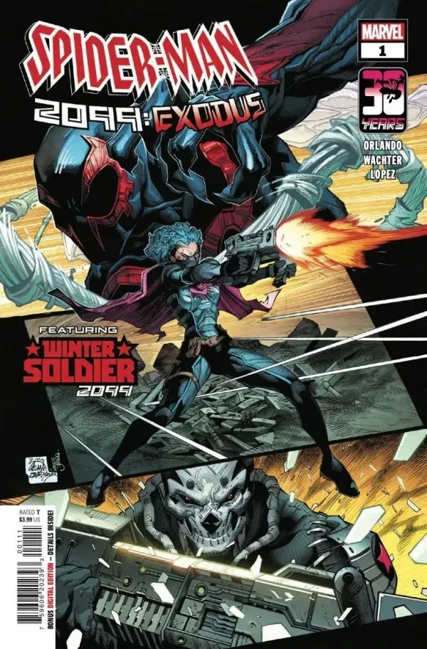 Cover of Spider-Man 2099: Exodus #1