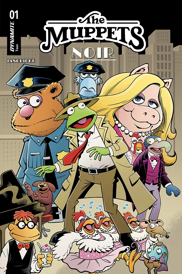 Cover of The Muppets Noir #1