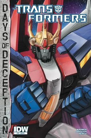 Cover of The Transformers #35