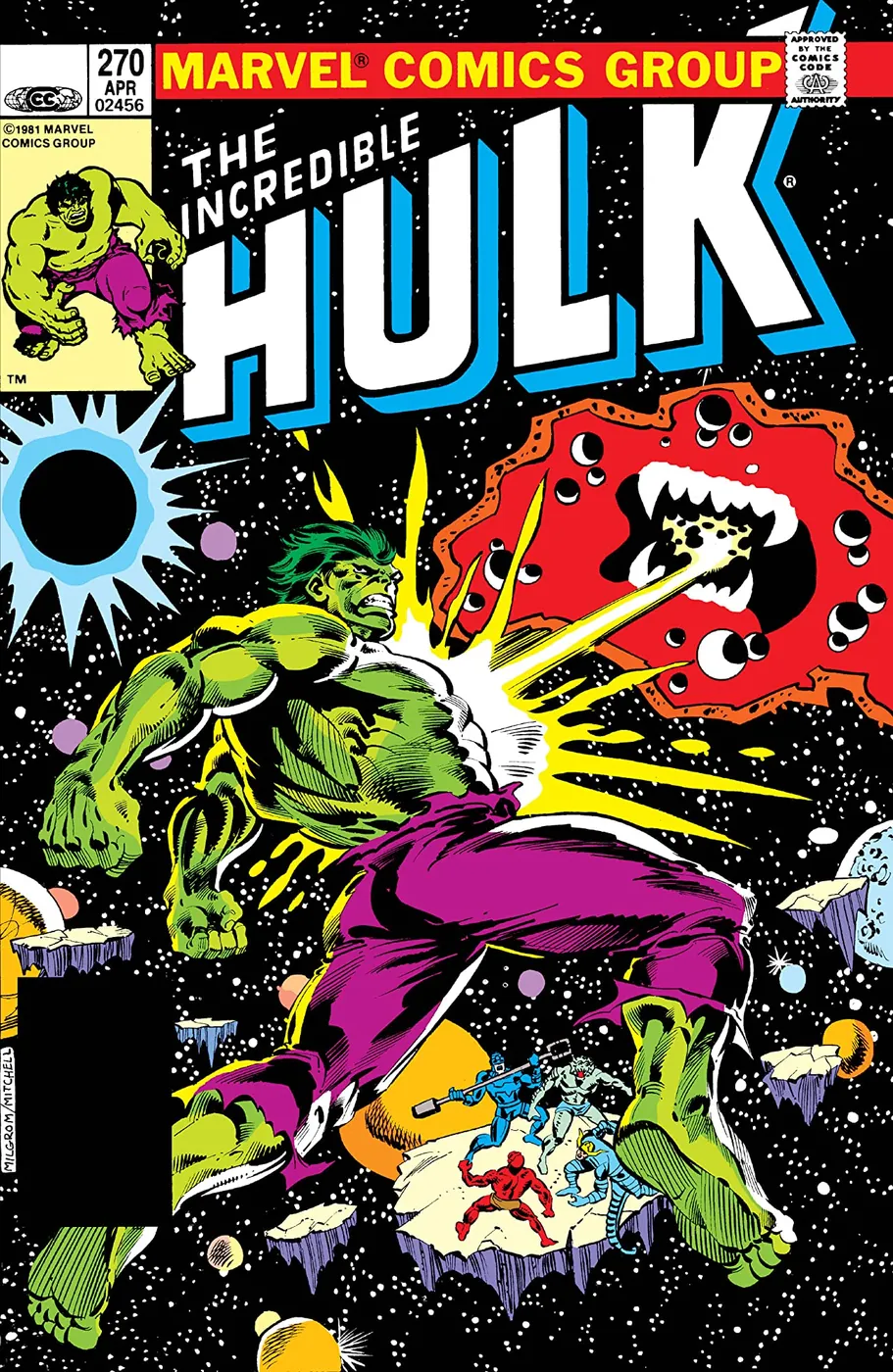 Cover of The Incredible Hulk #270