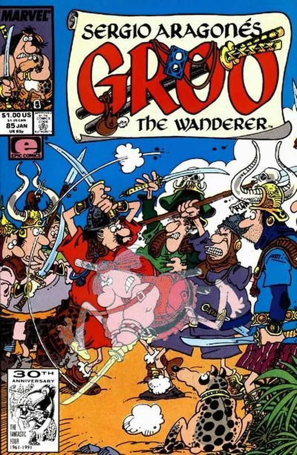 Cover of Sergio Aragonés Groo the Wanderer #85