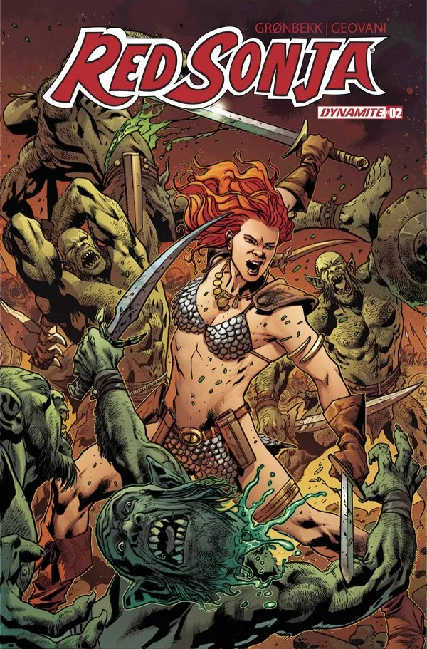 Cover of Red Sonja #2