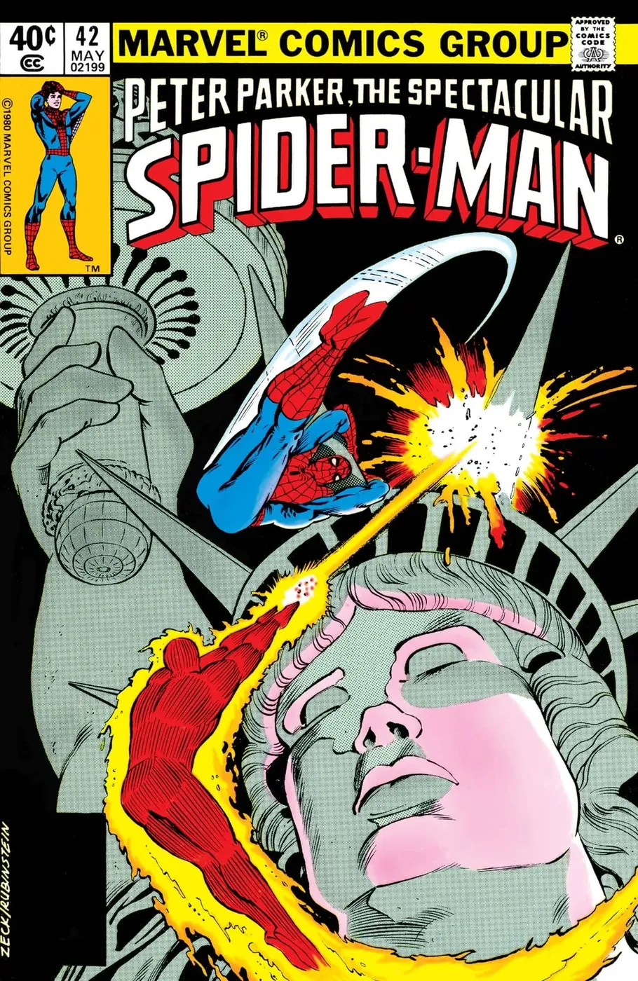 Cover of The Spectacular Spider-Man #42