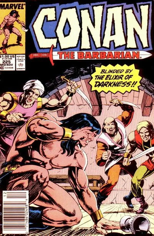 Cover of Conan the Barbarian #225