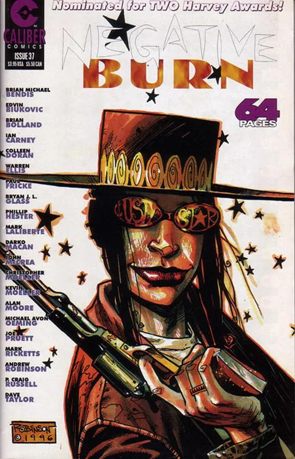 Cover of Negative Burn #37