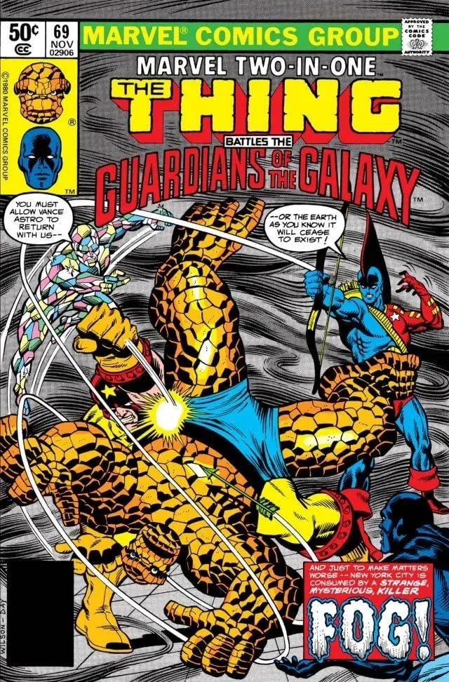 Cover of Marvel Two-in-One #69