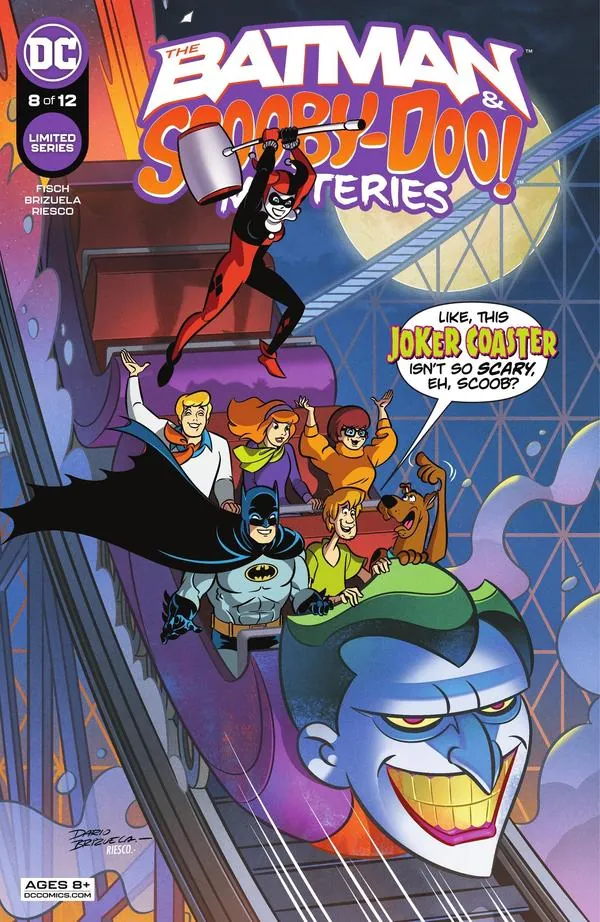 Cover of The Batman & Scooby-Doo Mysteries #8