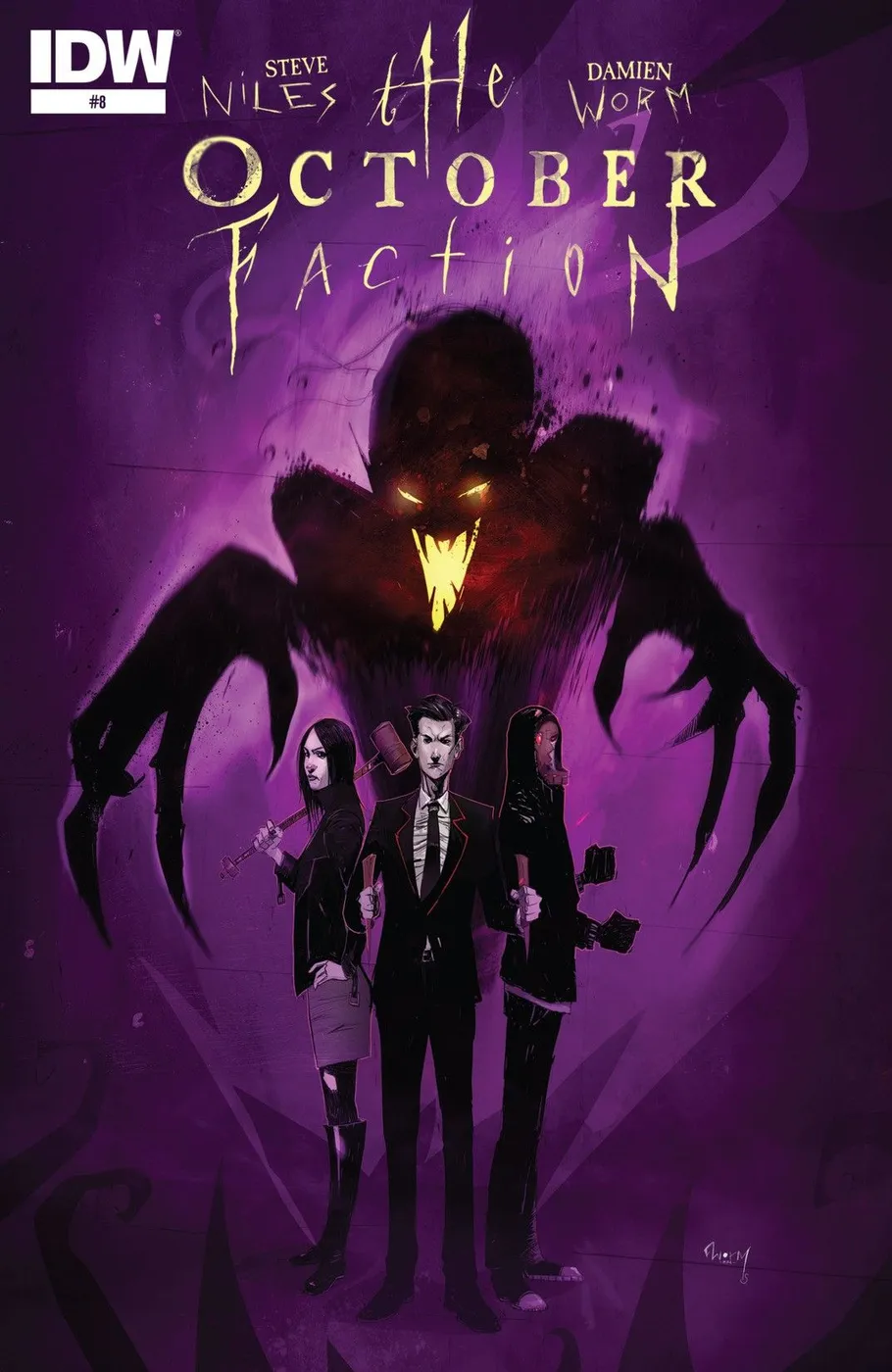 Cover of The October Faction #8