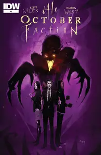 Cover of The October Faction #8