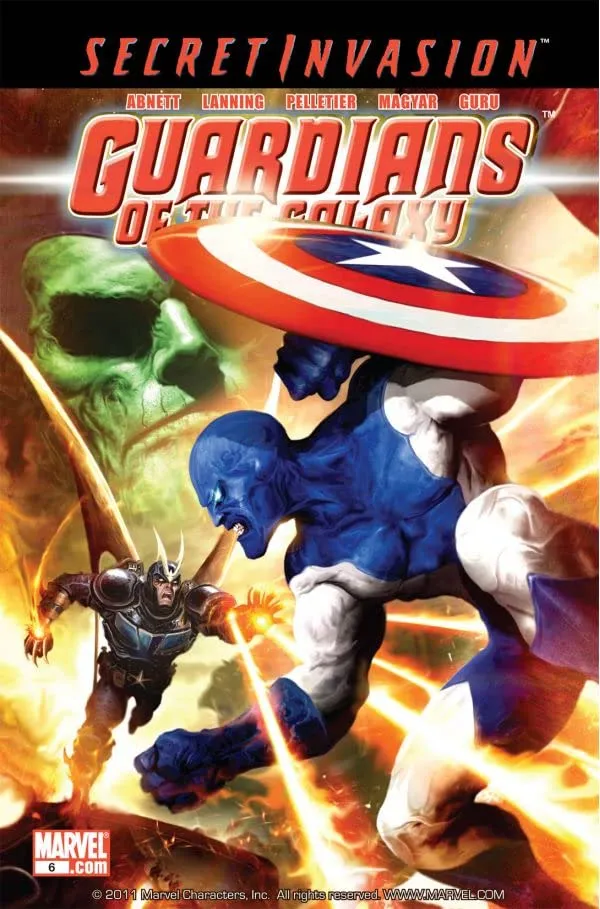 Cover of Guardians of the Galaxy #6