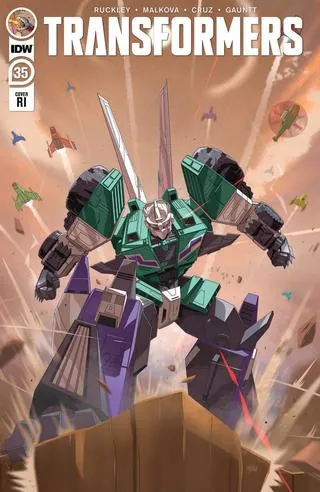 Cover of Transformers #35