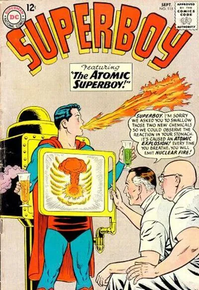 Cover of Superboy #115