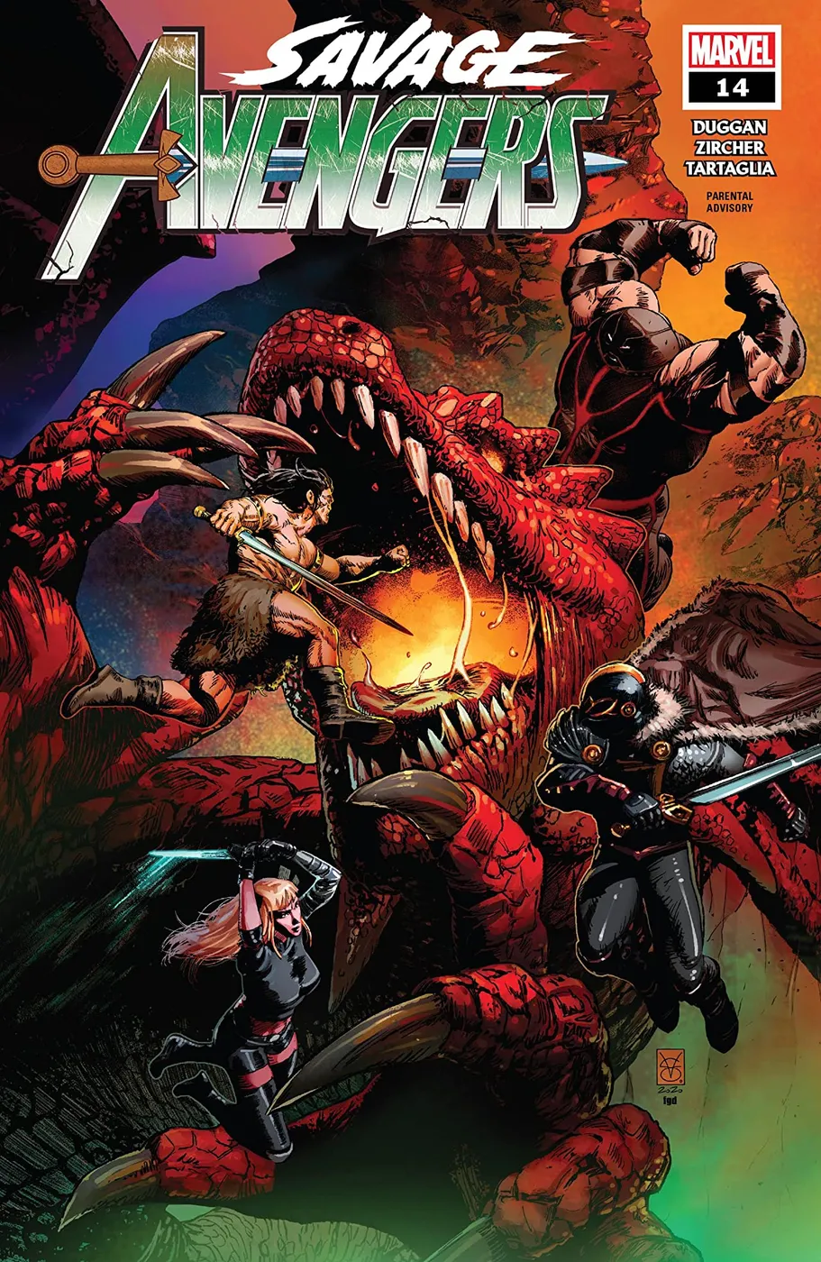 Cover of Savage Avengers #14