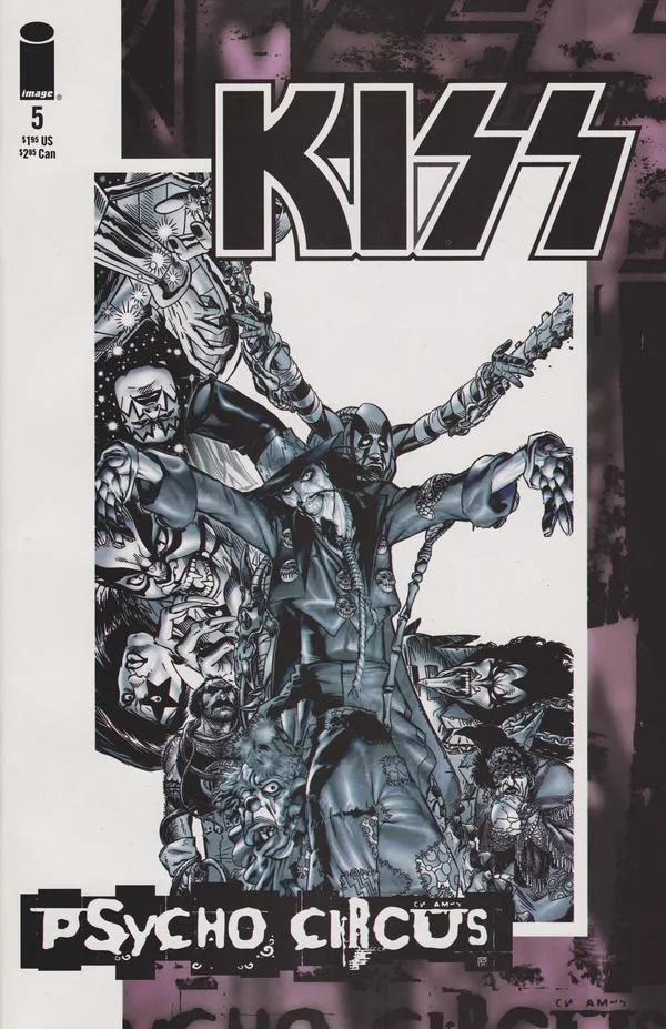 Cover of Kiss: Psycho Circus #5
