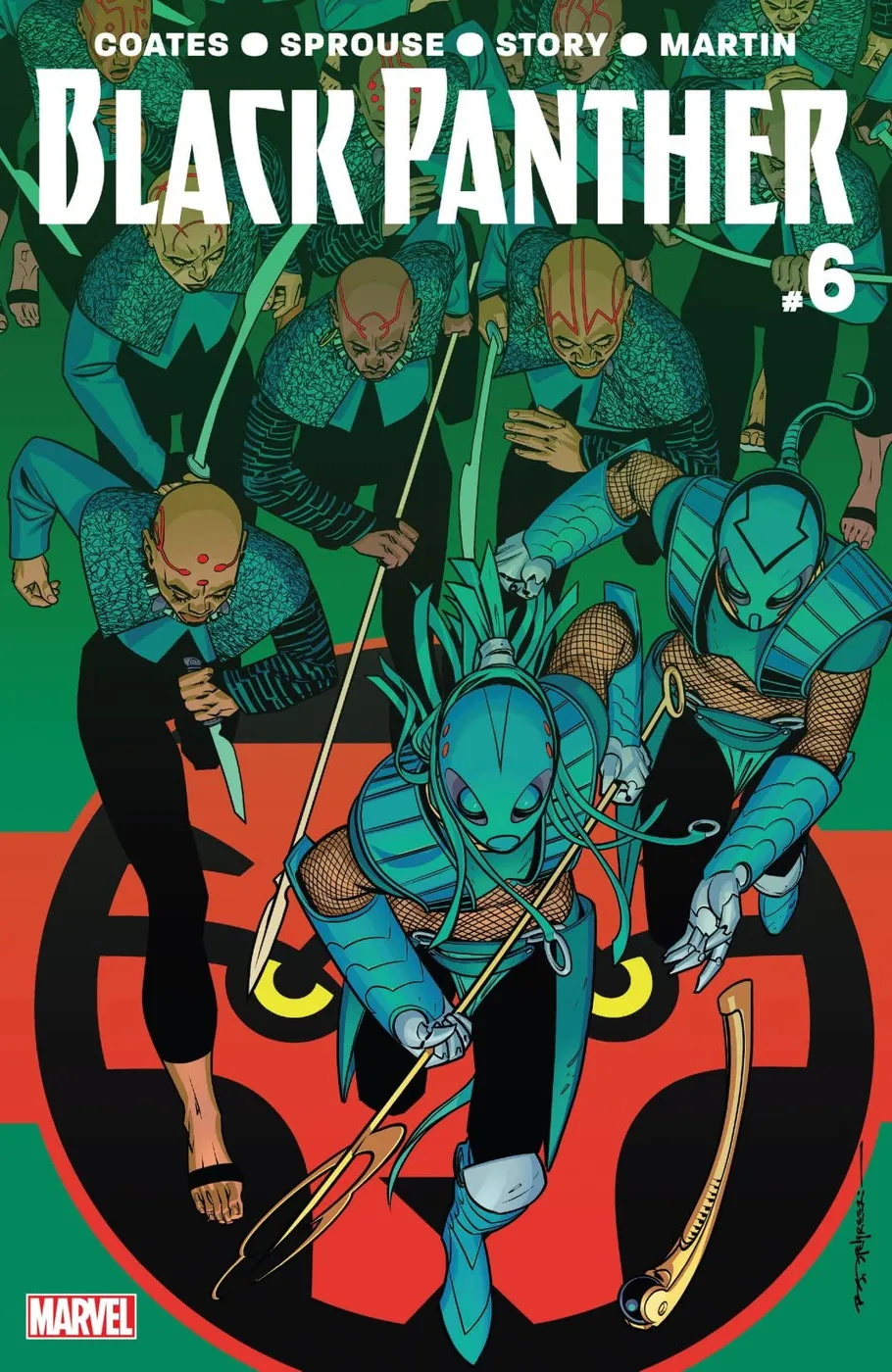 Cover of Black Panther #6