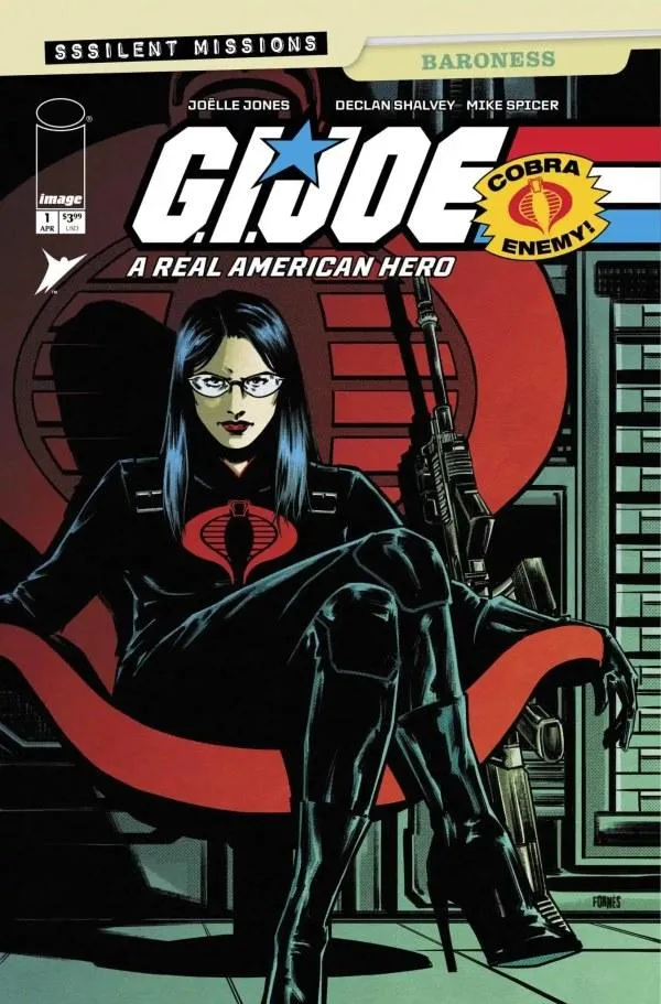 Cover of G.I. Joe: A Real American Hero Sssilent Missions: Baroness #1