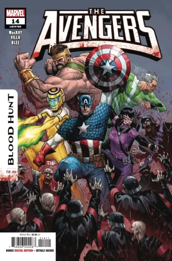 Cover of Avengers #14 (780)