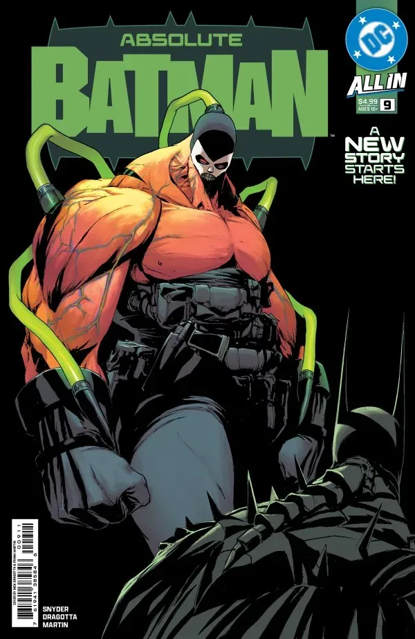 Cover of Absolute Batman #9