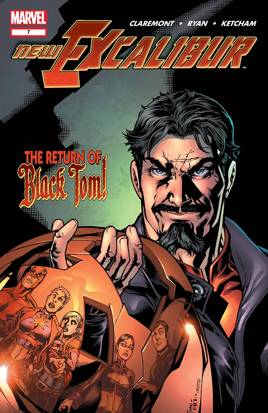 Cover of New Excalibur #7