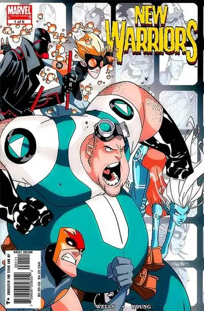 Cover of New Warriors #1