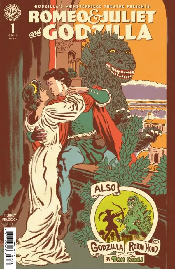 Cover of Romeo & Juliet and Godzilla #1