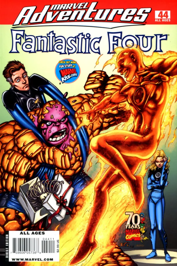 Cover of Marvel Adventures Fantastic Four #44