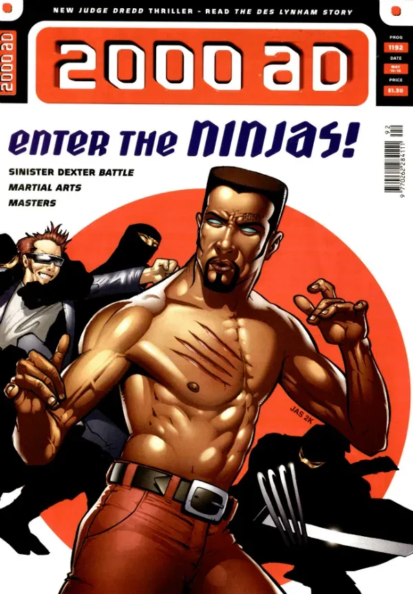 Cover of 2000 AD #1192