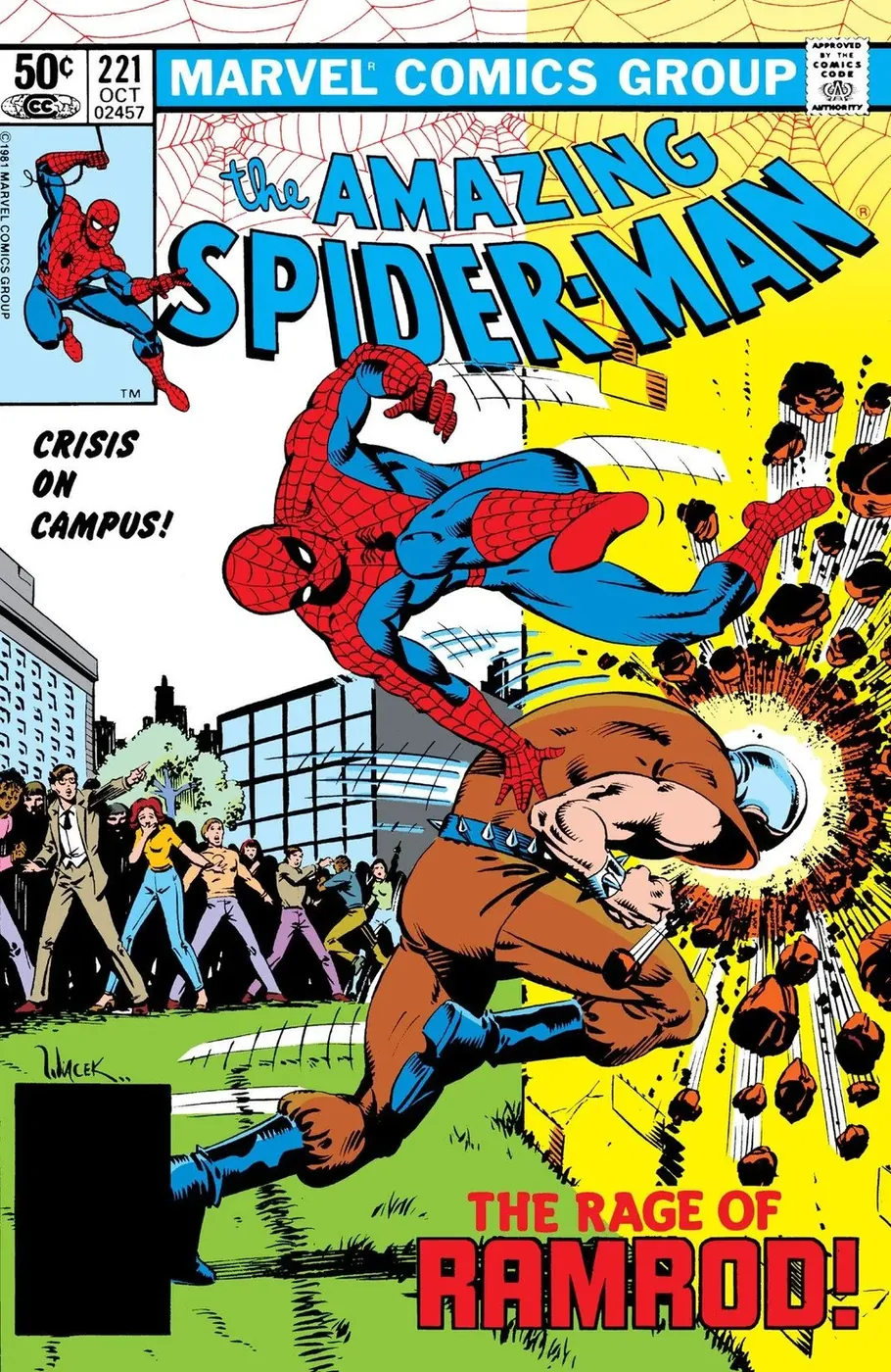 Cover of The Amazing Spider-Man #221