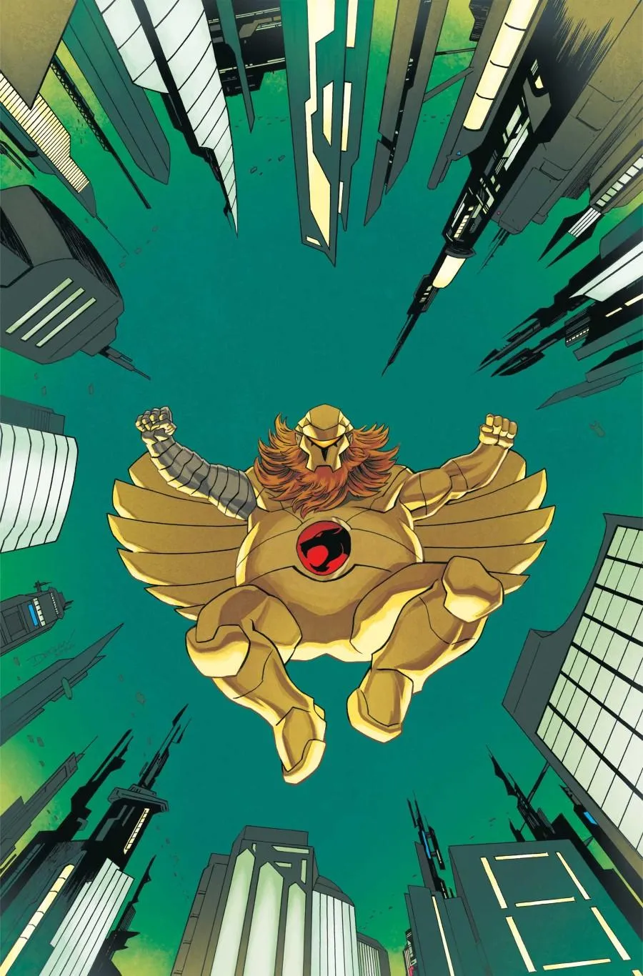 Cover of ThunderCats x SilverHawks: ThunderHawks #4