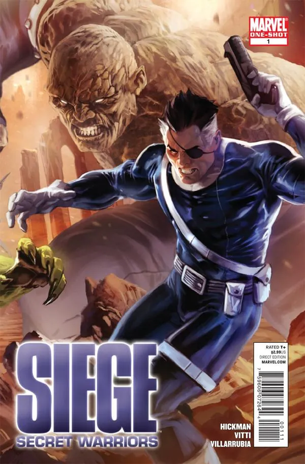Cover of Siege: Secret Warriors #1