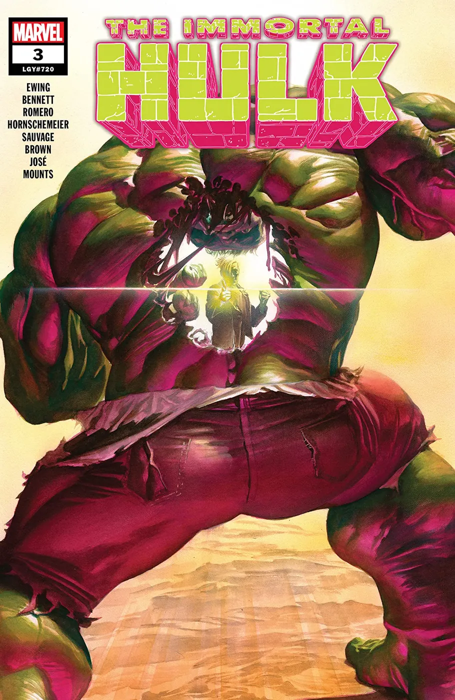 Cover of Immortal Hulk #3
