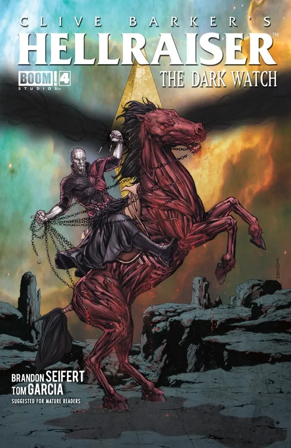Cover of Clive Barker's Hellraiser: The Dark Watch #4