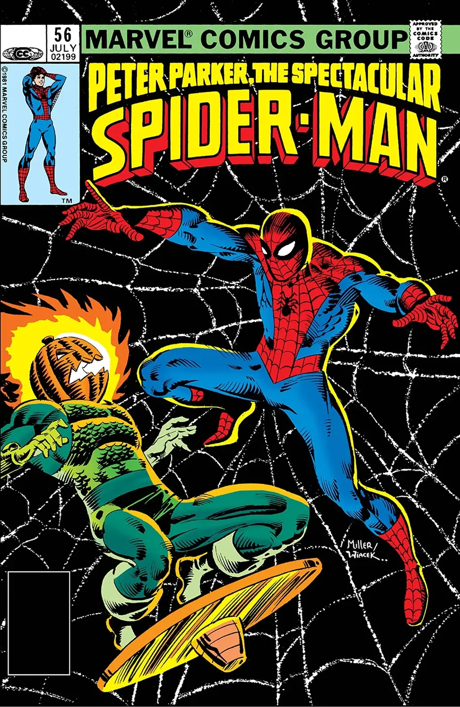 Cover of The Spectacular Spider-Man #56