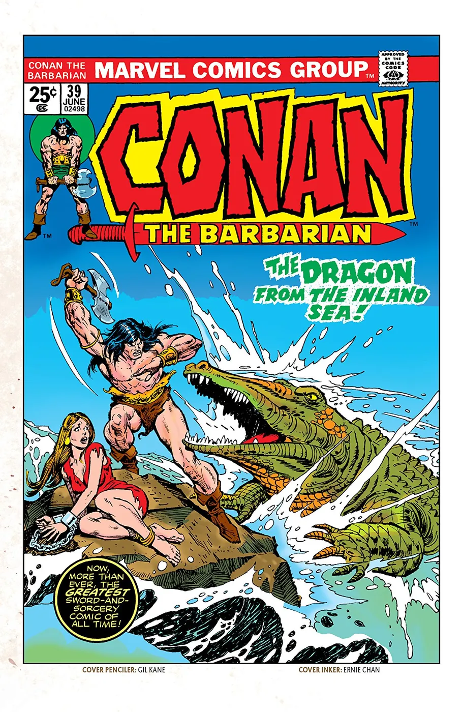 Cover of Conan the Barbarian #39